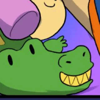 🐊 emoji Blueycapsules Telegram sticker 12 of 55
