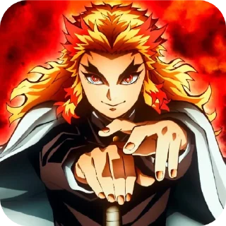 📖 emoji Rengoku kyojuro Telegram sticker 5 of 86