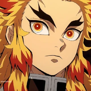 🔥 emoji Rengoku Telegram sticker 5 of 18