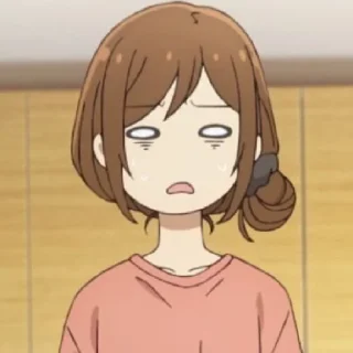 😟 emoji HoriMiya Telegram sticker 7 of 45