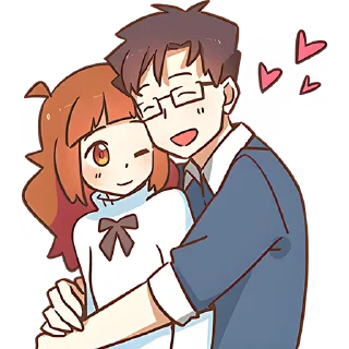 😍 Любовный микс @Nyasticks, Telegram sticker 16 of 42