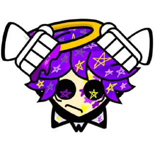 😄 emoji Космический даун Telegram sticker 8 of 12