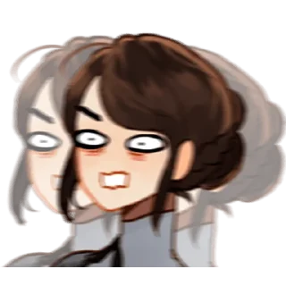 😧 emoji Горничная @nysticks Telegram sticker 14 of 18
