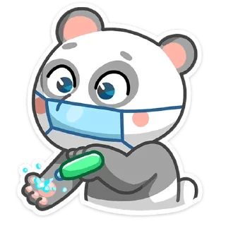 🧼 emoji Панда Мия (@TgSticker) Telegram sticker 7 of 24