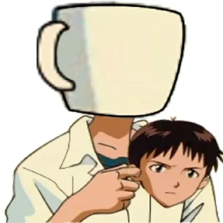 😩 emoji Синдзи Telegram sticker 3 of 14