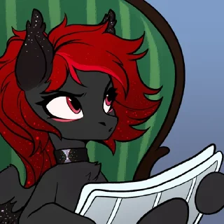 😕 emoji Julia Sunlight the pony @julie_talk Telegram sticker 11 of 37