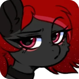 🤨 emoji Julia Sunlight the pony @julie_talk Telegram sticker 16 of 37