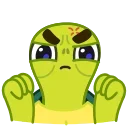 😡 emoji Bobby the Turtle Telegram sticker 10 of 25