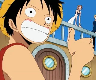 👍 emoji Ван Пис ! Telegram sticker 17 of 77