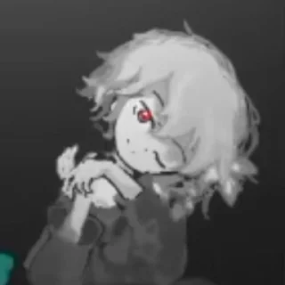 😏 emoji Девушка С Синим Цветком Telegram sticker 17 of 117