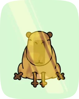 🌟 emoji Капибара Telegram sticker 15 of 39