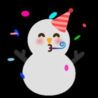 ⛄️ emoji ☃️snowman Telegram sticker 5 of 11