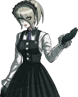 😑 emoji ~ kirumi tojo by @wanna_s_l_e_e_p ~ Telegram sticker 22 of 120