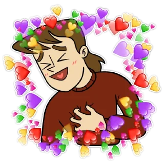 ❤️ emoji Дух Моей Общаги Telegram sticker 14 of 15