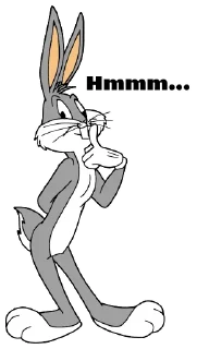 🤔 emoji Bugs Bunny 4 Telegram sticker 11 of 120
