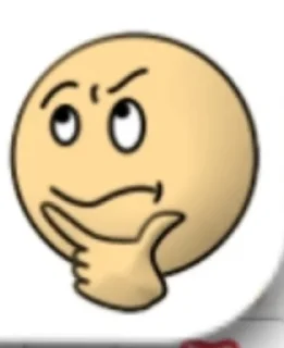 🤔 emoji Jj Telegram sticker 1 of 28