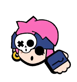 🤦 emoji Penny Pins @BrawlStarsStik Telegram sticker 10 of 18