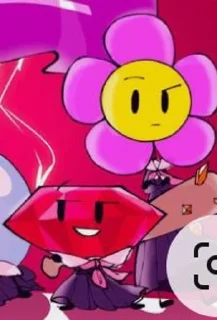 ✨ emoji Фловер и рубин бфб Telegram sticker 11 of 21