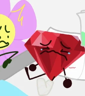 🥹 emoji Фловер и рубин бфб Telegram sticker 8 of 21