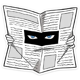 👀 Элинор и Джордж • @TgSticker, Telegram sticker 23 of 48