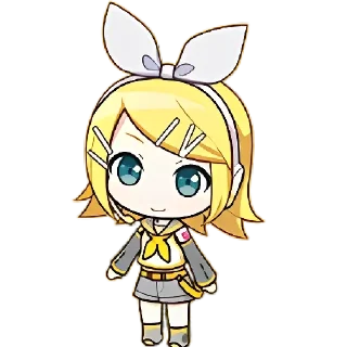 Sticker from Kagamine Rin @sashussekai