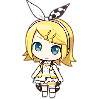 Sticker from Kagamine Rin @sashussekai