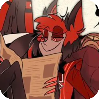 📖 emoji Alastor Telegram sticker 13 of 119
