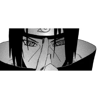 😎 emoji Itachi Telegram sticker 18 of 56