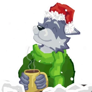 🐺 emoji snixxyy wolf Telegram sticker 16 of 16