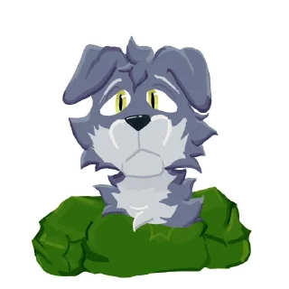 🐺 emoji snixxyy wolf Telegram sticker 8 of 16