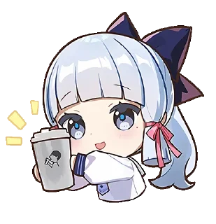 🥤 emoji Коллаб пак 原神 | @yg413 Telegram sticker 6 of 22
