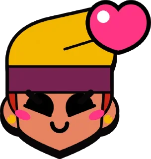 ❤️ emoji ЗНАЧКИ БРАВЛ СТАРС 3 Telegram sticker 11 of 74