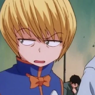 😒 emoji Kurapika @fiveforstickers Telegram sticker 18 of 50