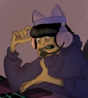 😠 emoji Murdoc (Gorillaz) Telegram sticker 16 of 120