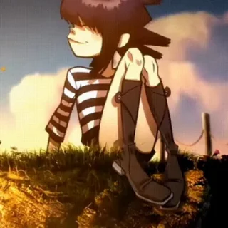 🍜 emoji 🌚 @CloobHub • @Earth928B 🌝 Gorillaz Telegram sticker 16 of 50