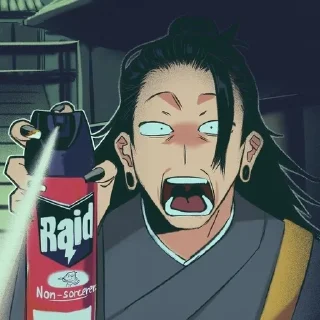 😱 (NOT) FUNNY JJK, Telegram sticker 24 of 73
