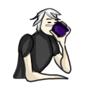 🍺 emoji Кола лох >:) | @Fan_BBirthday Telegram sticker 2 of 10