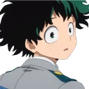 🙄 emoji bnha Telegram sticker 6 of 55