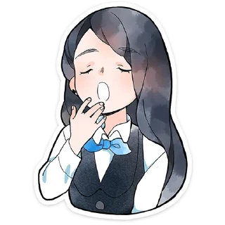 🥱 emoji Полина :: @stickroom Telegram sticker 20 of 52