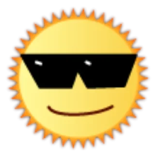 😎 emoji 😀 Telegram sticker 12 of 25
