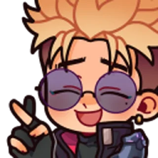 😅 emoji MiniVashwoodStamp by miya Telegram sticker 20 of 68