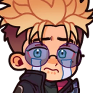 😭 emoji MiniVashwoodStamp by miya Telegram sticker 10 of 68