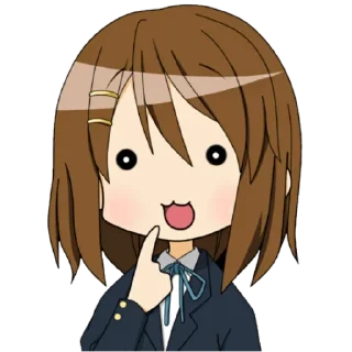 🤨 emoji Аніме Telegram sticker 7 of 120