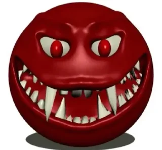 👹 emoji 3д смешнявки Telegram sticker 6 of 32