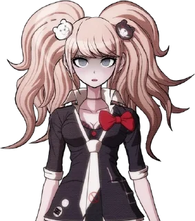 😠 emoji Junko Enoshima @M4kosSt1ck Telegram sticker 18 of 60