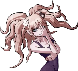 🏖 emoji Junko Enoshima @M4kosSt1ck Telegram sticker 24 of 60