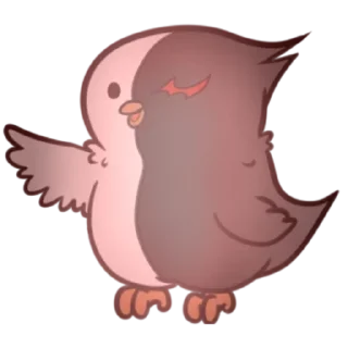 🌟 emoji Monocrow @orangedanganronpa Telegram sticker 11 of 11
