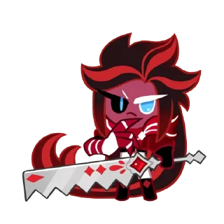 🔺 emoji Red Velvet Cookie! Telegram sticker 5 of 8