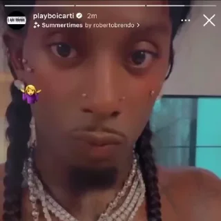 😗 emoji Playboi @agreatstickers
Carti @agreatmarket Telegram sticker 20 of 55