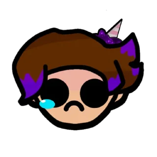 😢 emoji Долбаеб Telegram sticker 10 of 30
